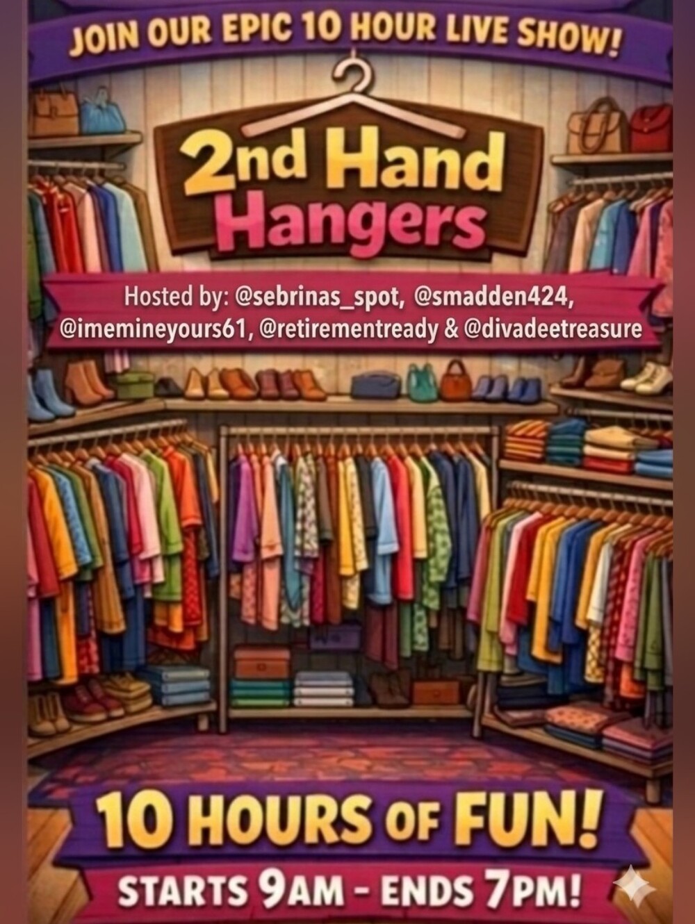 6/22 @9am - 11am CST